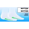 SneakFreaxx Chaussettes Socken Neon Bottom Vert
